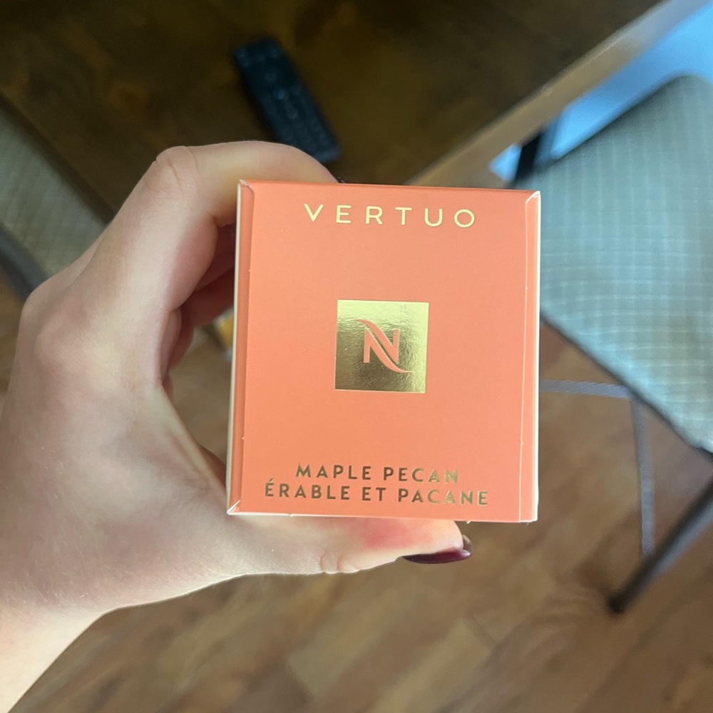 Maple Pecan Nespresso Pods Sleeve